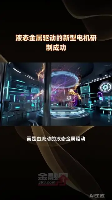 液態(tài)金屬驅(qū)動的新型電機(jī)研制成功 |快報